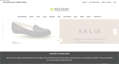 Desktop Screenshot of neuaurashoes.com
